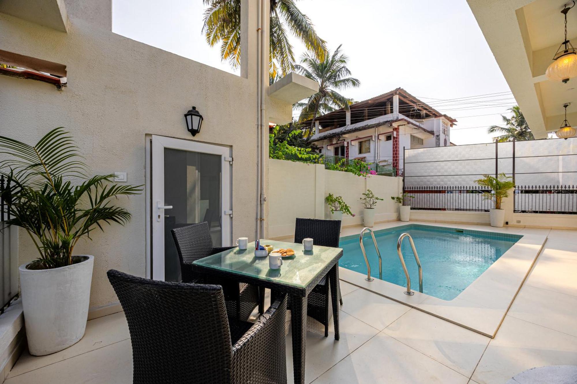 קנדולים Elivaas 4 Bhk Villa Near Beach With Private Pool & Bar - Casa Boa Vida מראה חיצוני תמונה