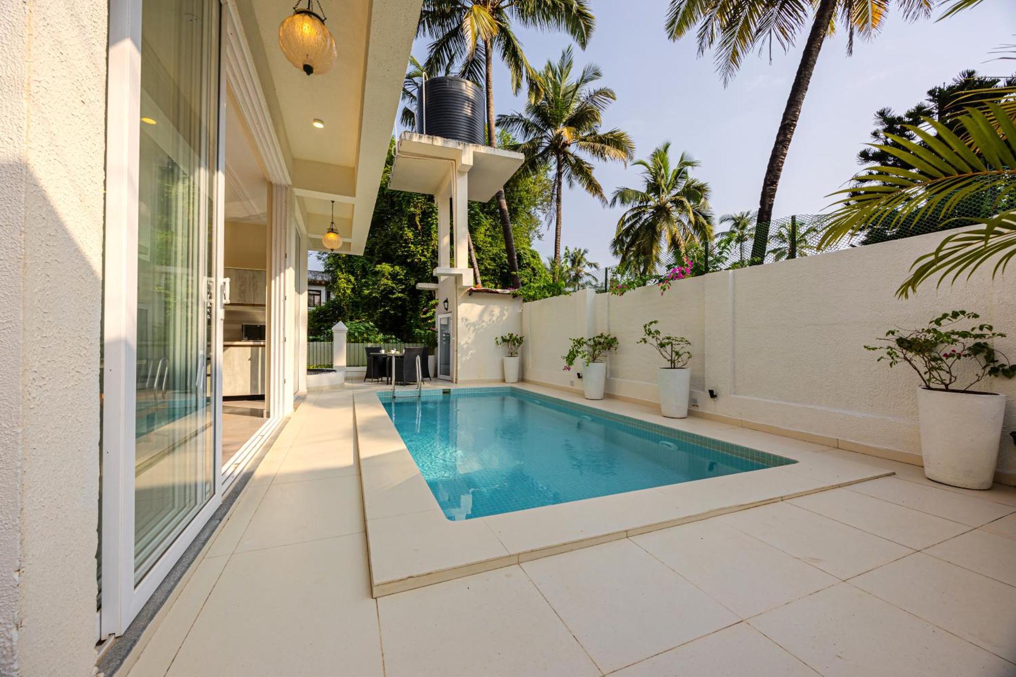 קנדולים Elivaas 4 Bhk Villa Near Beach With Private Pool & Bar - Casa Boa Vida מראה חיצוני תמונה