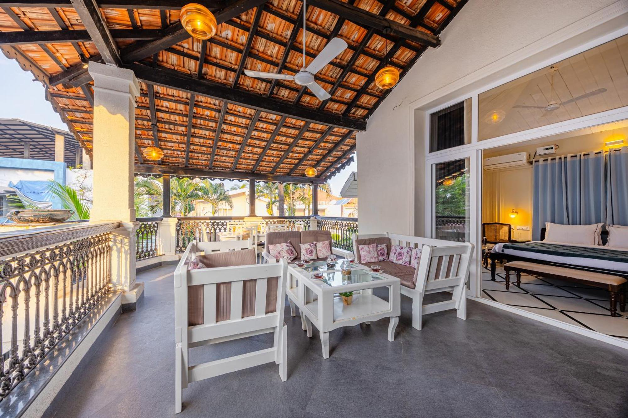 קנדולים Elivaas 4 Bhk Villa Near Beach With Private Pool & Bar - Casa Boa Vida מראה חיצוני תמונה