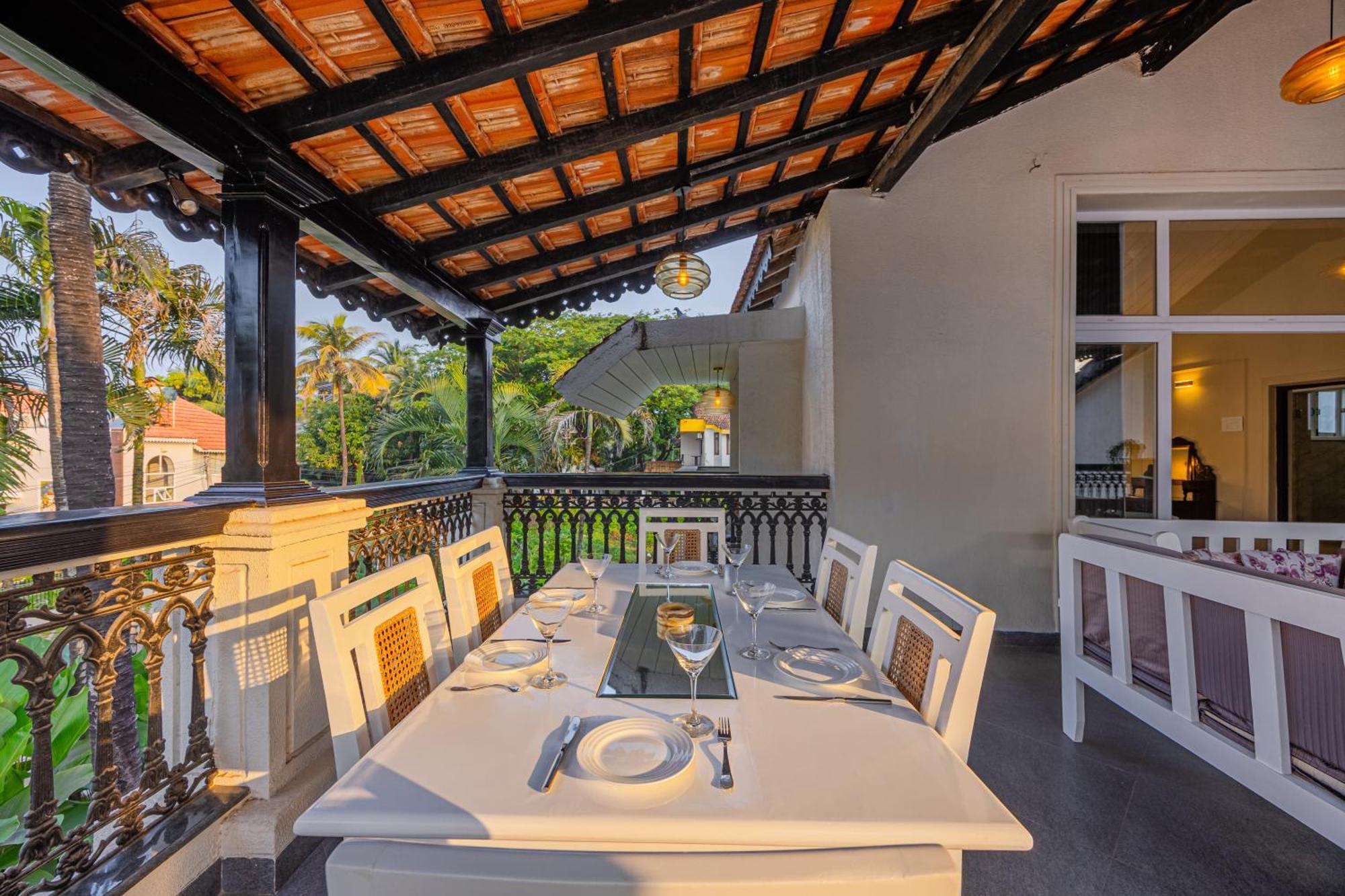 קנדולים Elivaas 4 Bhk Villa Near Beach With Private Pool & Bar - Casa Boa Vida מראה חיצוני תמונה