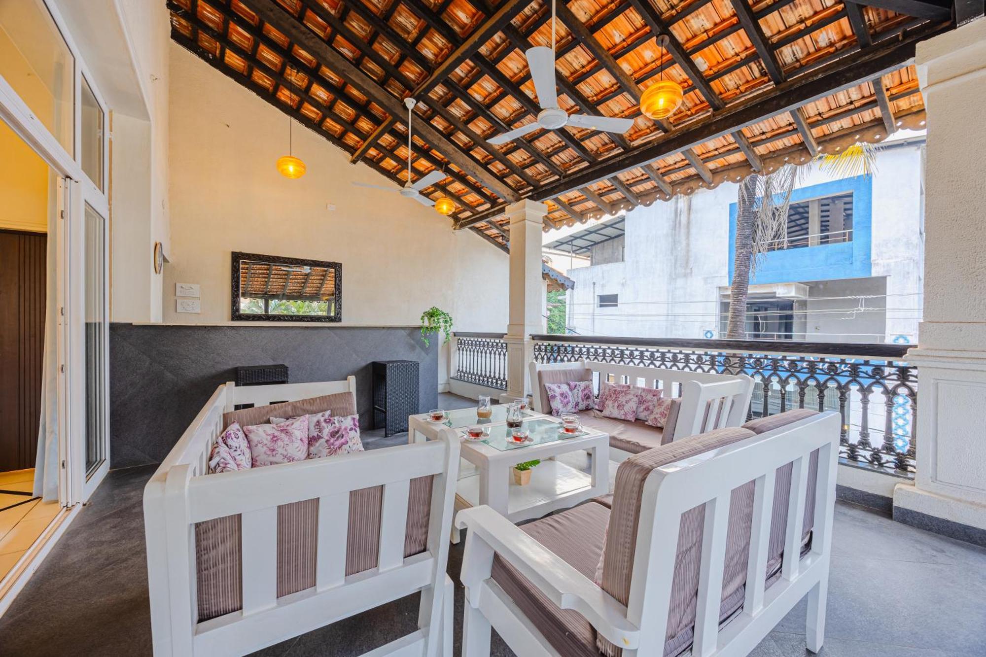 קנדולים Elivaas 4 Bhk Villa Near Beach With Private Pool & Bar - Casa Boa Vida מראה חיצוני תמונה