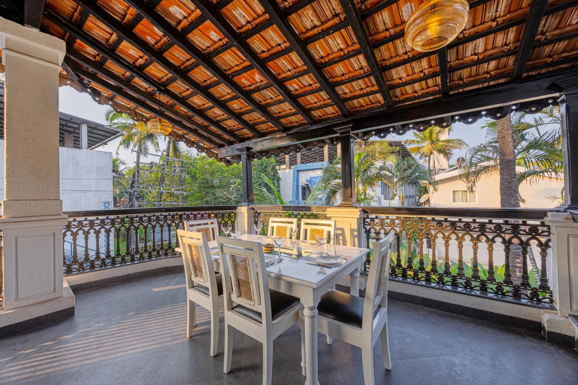קנדולים Elivaas 4 Bhk Villa Near Beach With Private Pool & Bar - Casa Boa Vida מראה חיצוני תמונה