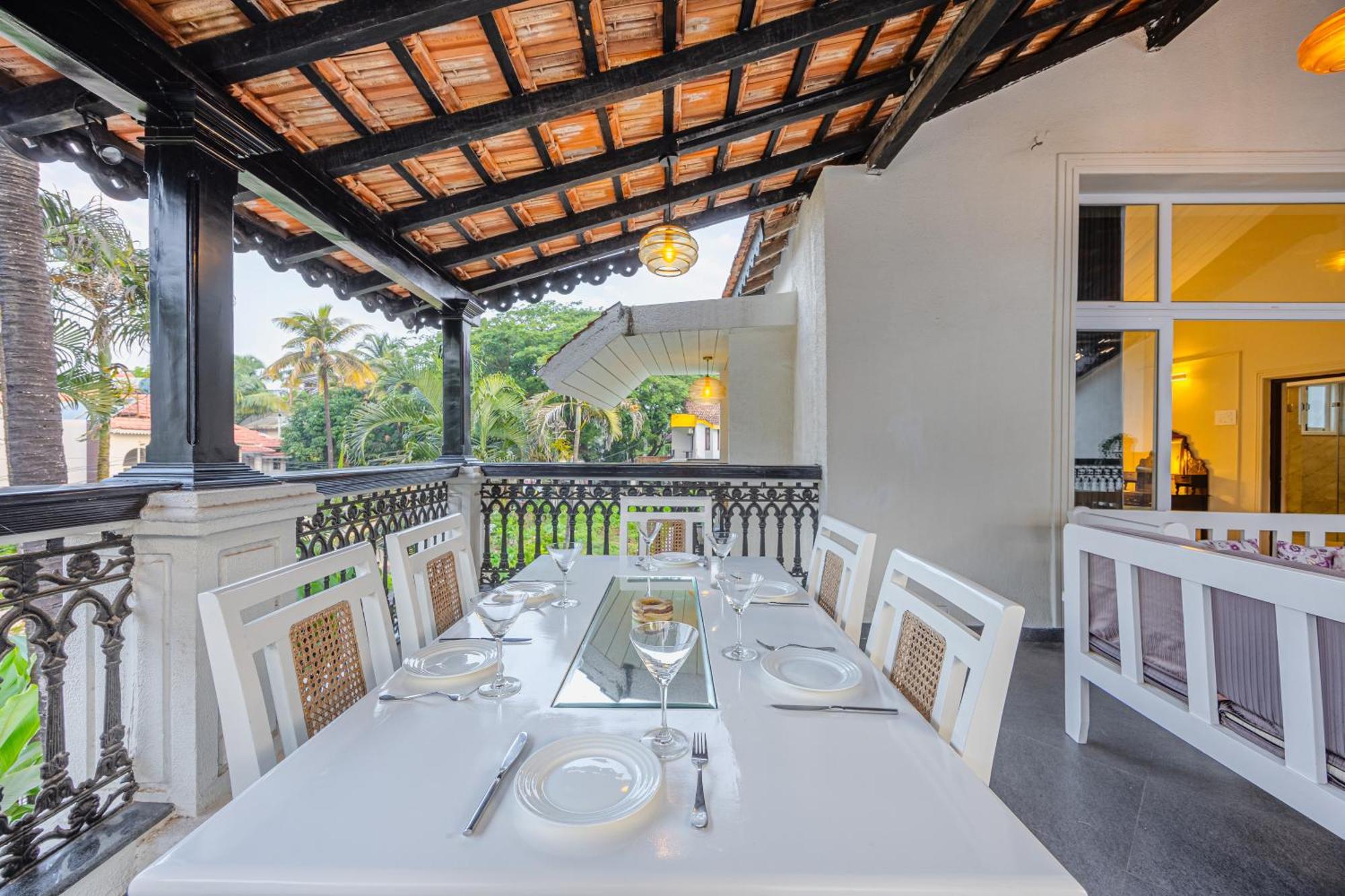 קנדולים Elivaas 4 Bhk Villa Near Beach With Private Pool & Bar - Casa Boa Vida מראה חיצוני תמונה