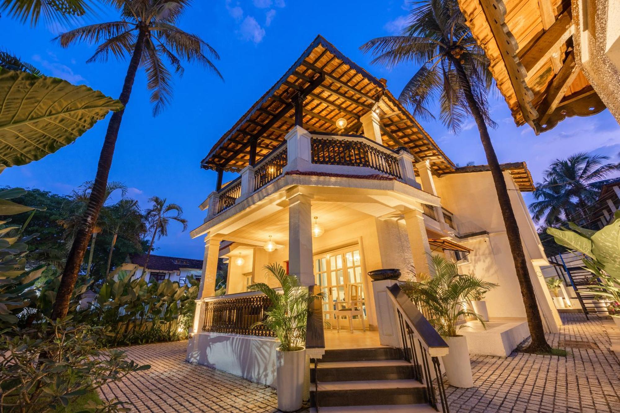 קנדולים Elivaas 4 Bhk Villa Near Beach With Private Pool & Bar - Casa Boa Vida מראה חיצוני תמונה