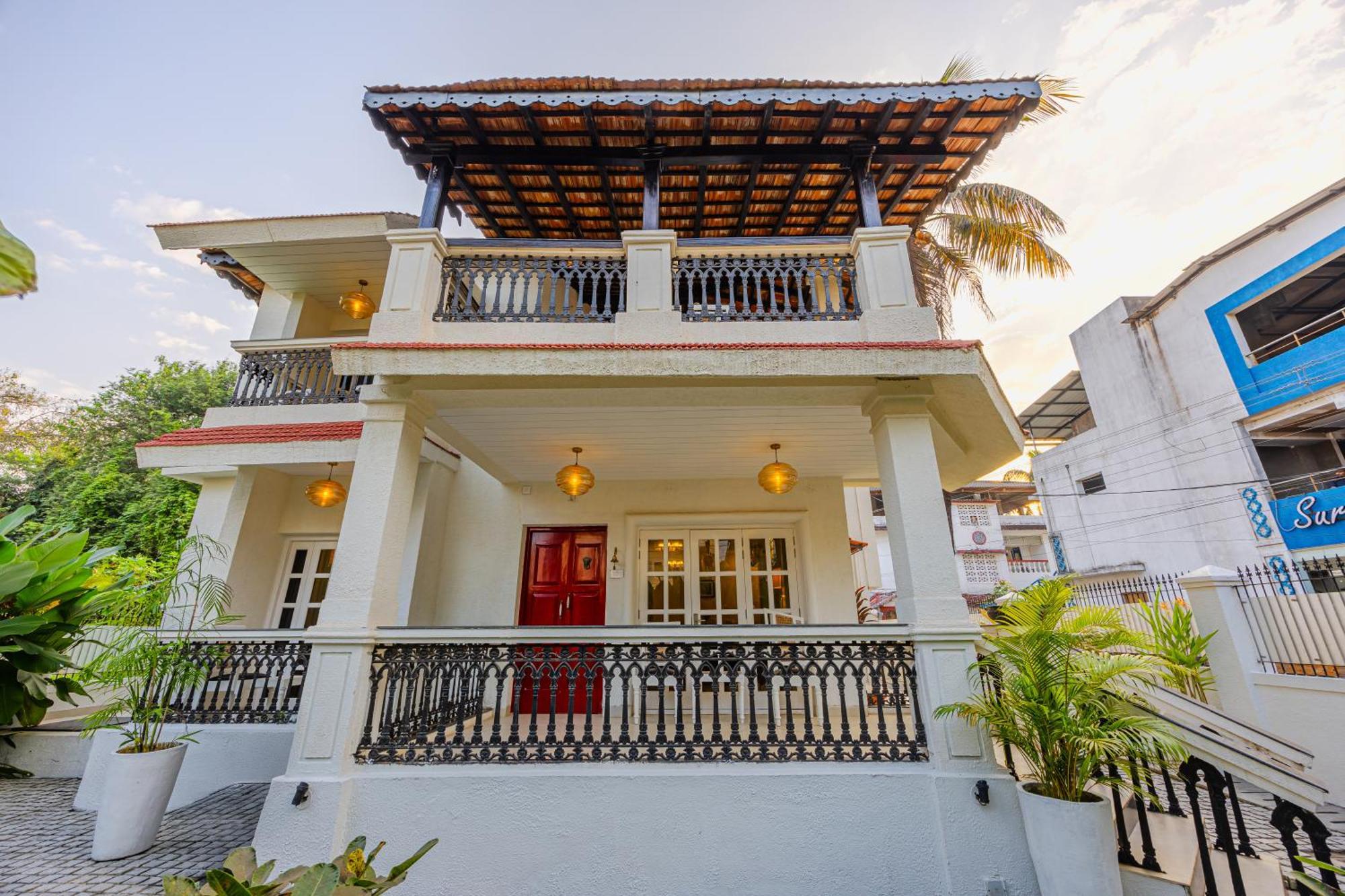 קנדולים Elivaas 4 Bhk Villa Near Beach With Private Pool & Bar - Casa Boa Vida מראה חיצוני תמונה