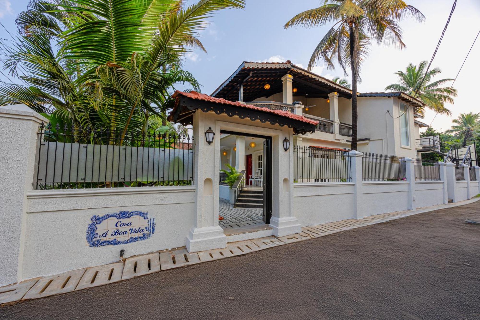 קנדולים Elivaas 4 Bhk Villa Near Beach With Private Pool & Bar - Casa Boa Vida מראה חיצוני תמונה