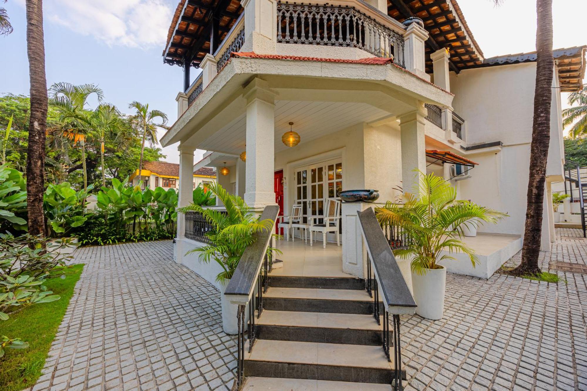 קנדולים Elivaas 4 Bhk Villa Near Beach With Private Pool & Bar - Casa Boa Vida מראה חיצוני תמונה